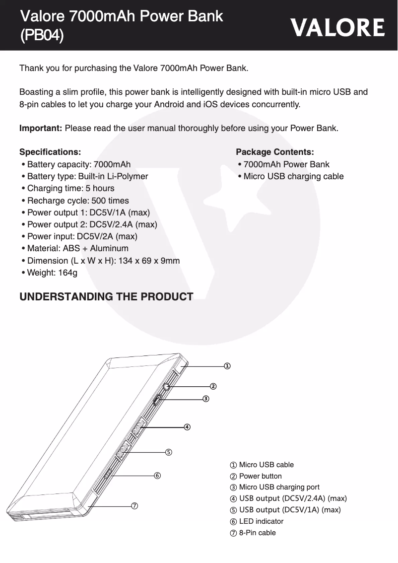 Imagen de la primera página del manual del dispositivo PB04
