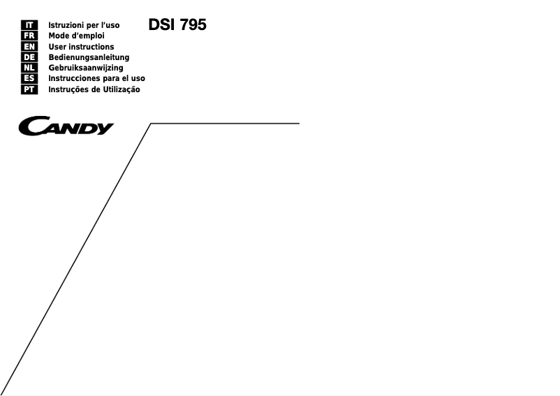 Página 1 del manual Manual de usuario Candy LSDSI795XAUS