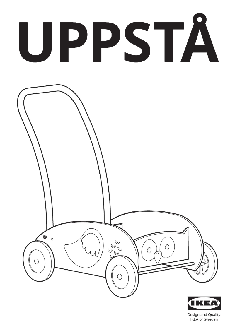 Página 1 del manual Manual de usuario Ikea UPPSTÅ 105.138.96