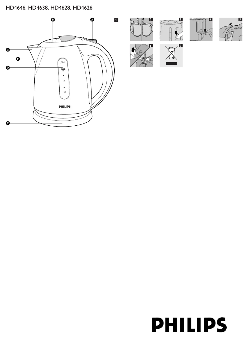 Imagen de la primera página del manual del dispositivo HD4626