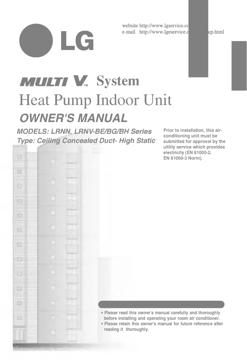 Imagen de la primera página del manual del dispositivo LRNV186BHA0