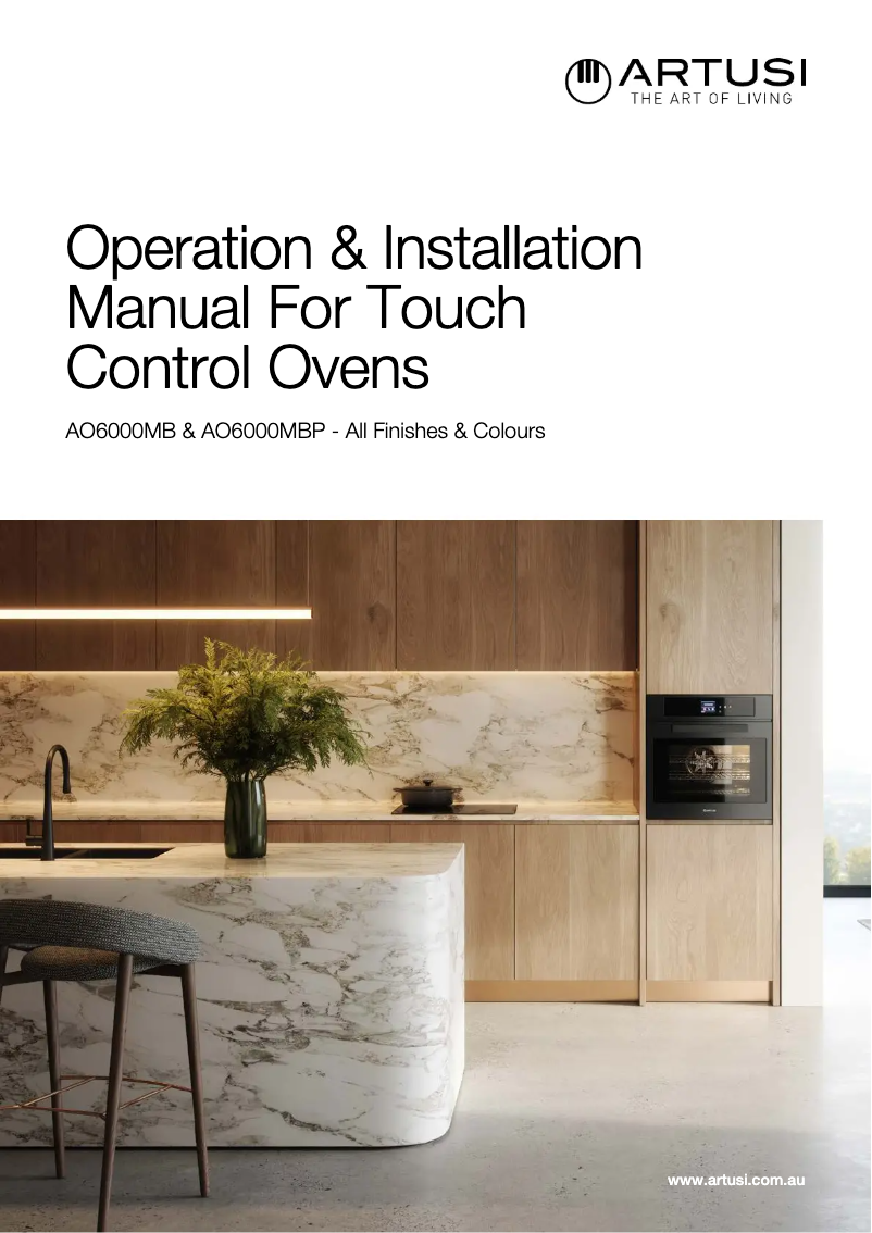 Imagen de la primera página del manual del dispositivo AO6000MB