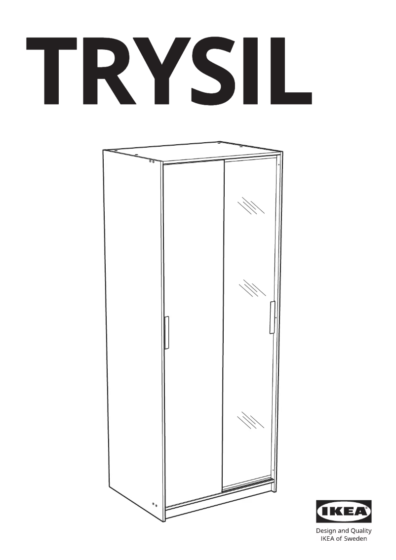 Página 1 del manual Manual de usuario Ikea TRYSIL