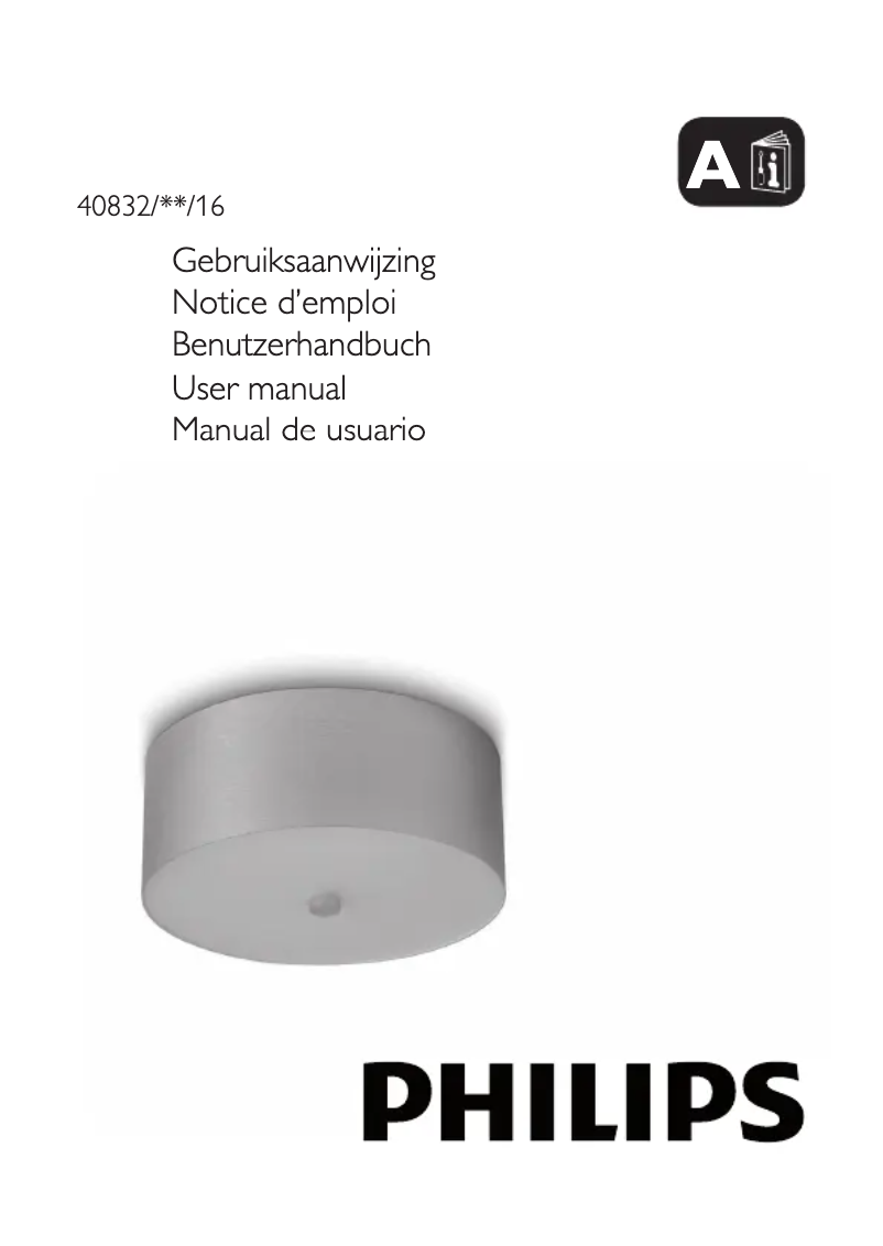 Página 1 del manual Manual de usuario Philips Ledino 408323116