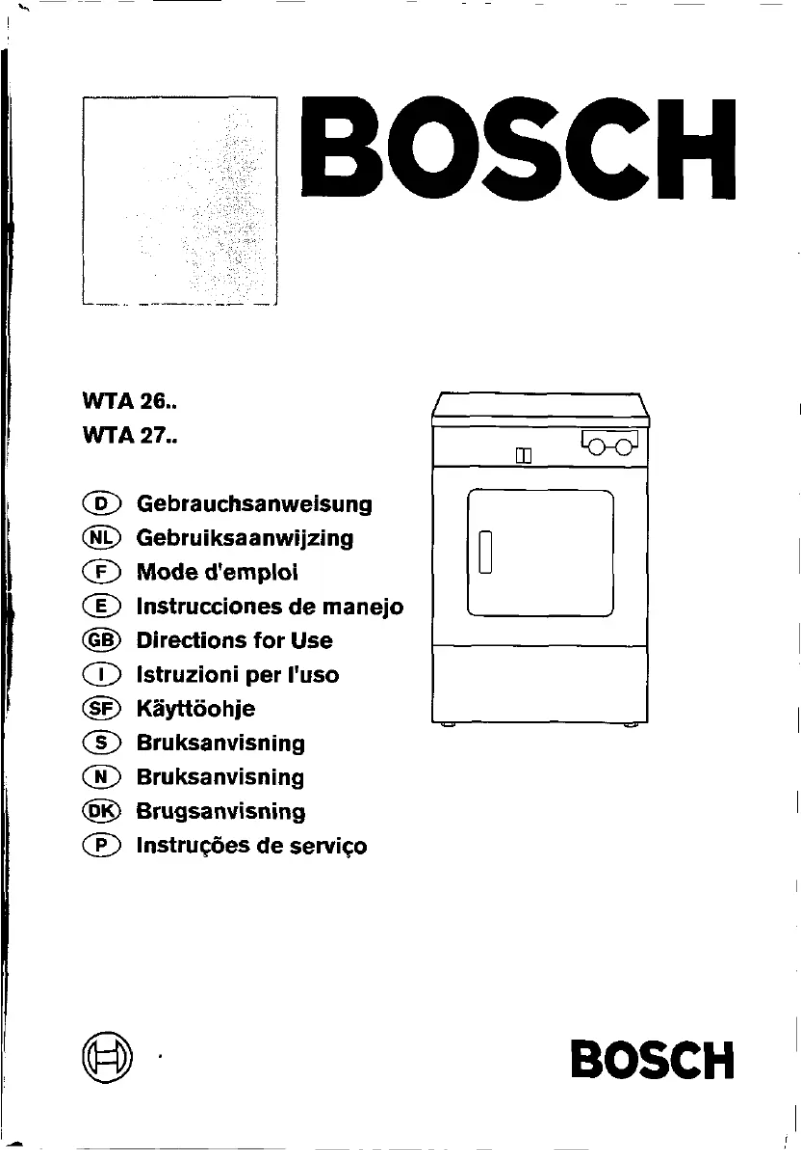 Imagen de la primera página del manual del dispositivo WTA2613