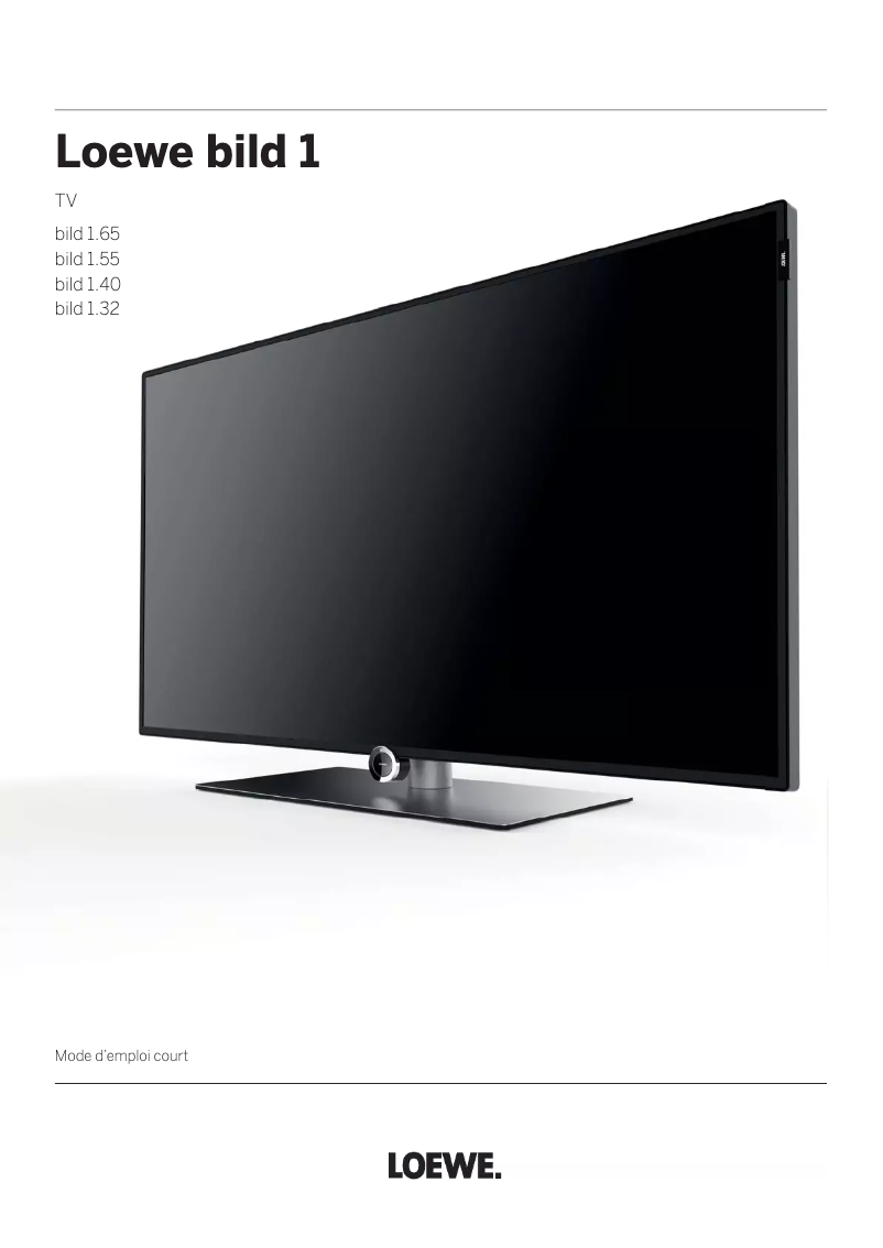 Imagen de la primera página del manual del dispositivo BILD 1.65