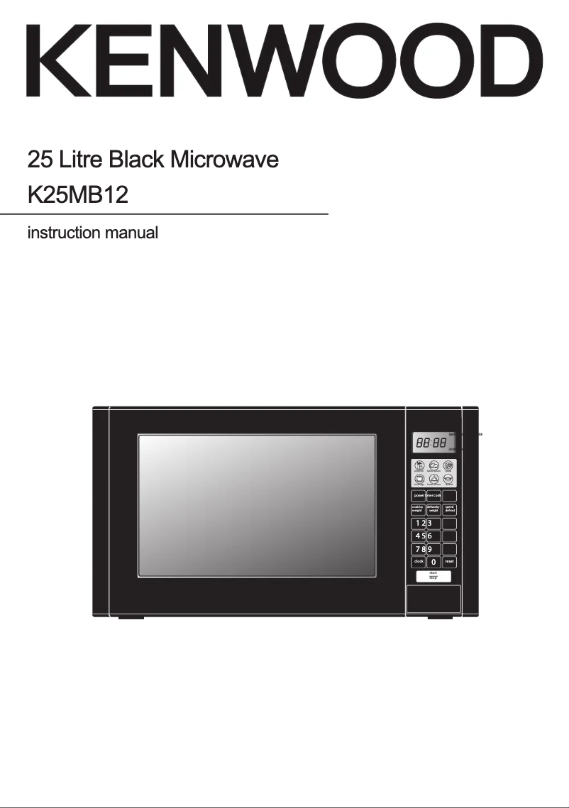 Página 1 del manual Manual de usuario Kenwood K25MB12