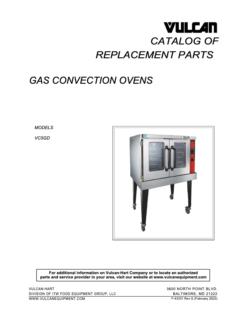 Imagen de la primera página del manual del dispositivo VC55GD