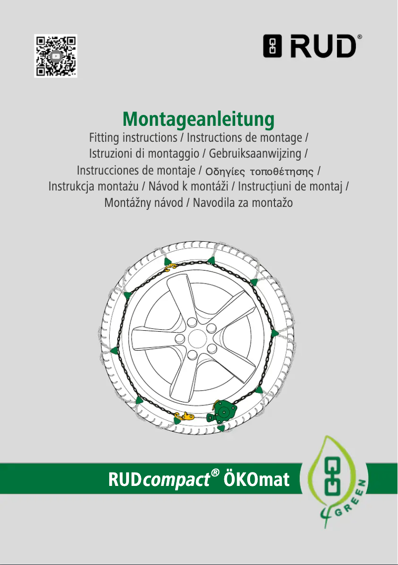 Página 1 del manual Manual de usuario RUD RUDcompact ÖKOmat E080