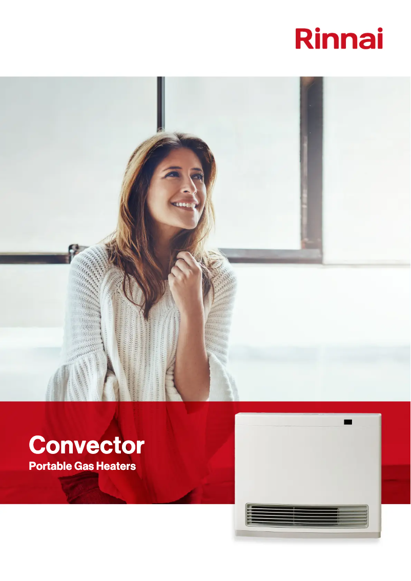 Página 1 del manual Ficha técnica Rinnai Enduro 13 EN13L