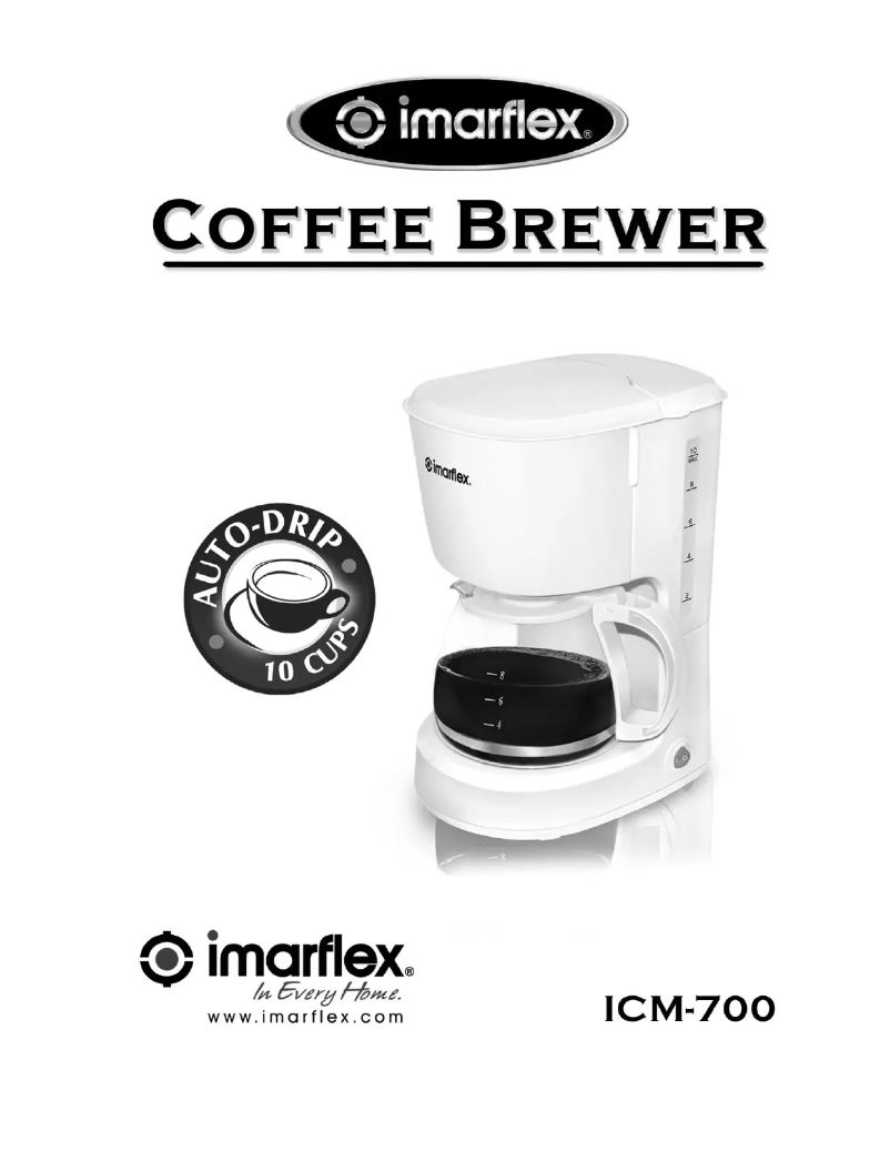 Página 1 del manual Manual de usuario Imarflex ICM-700