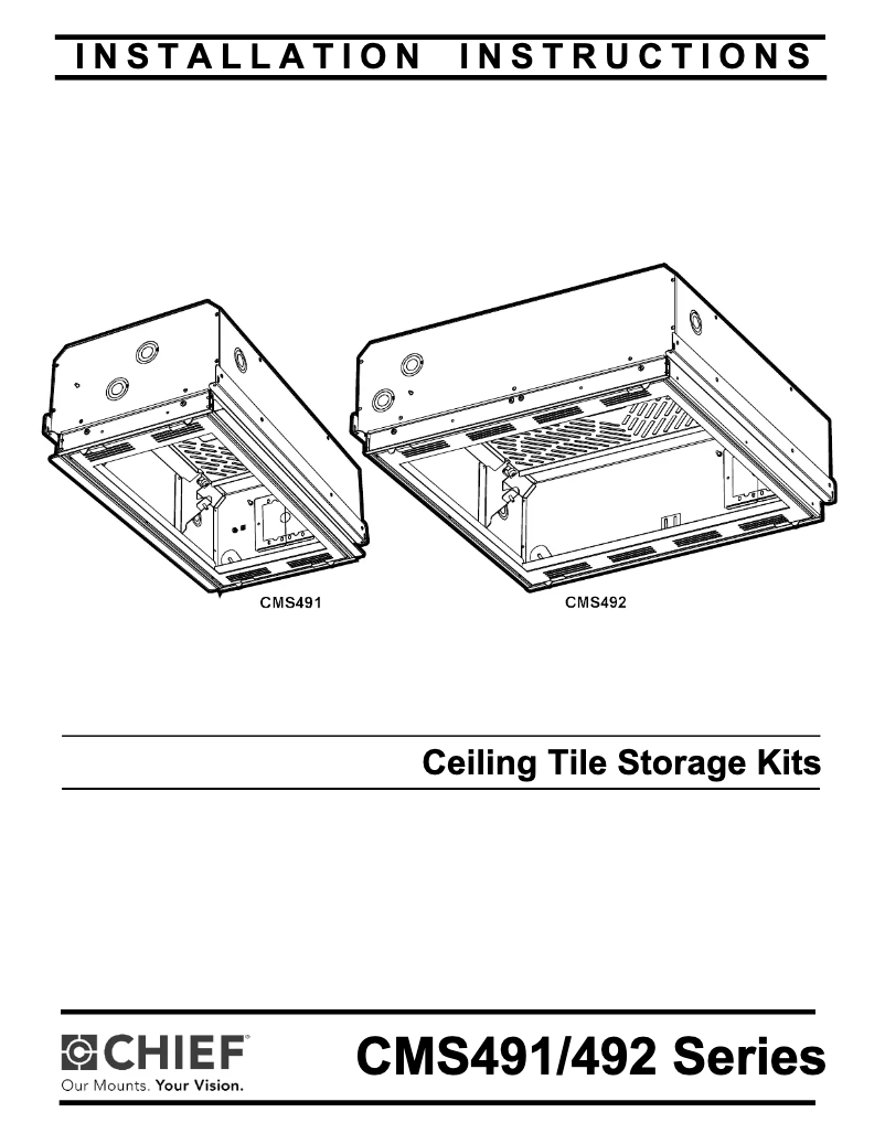 Imagen de la primera página del manual del dispositivo CMS441