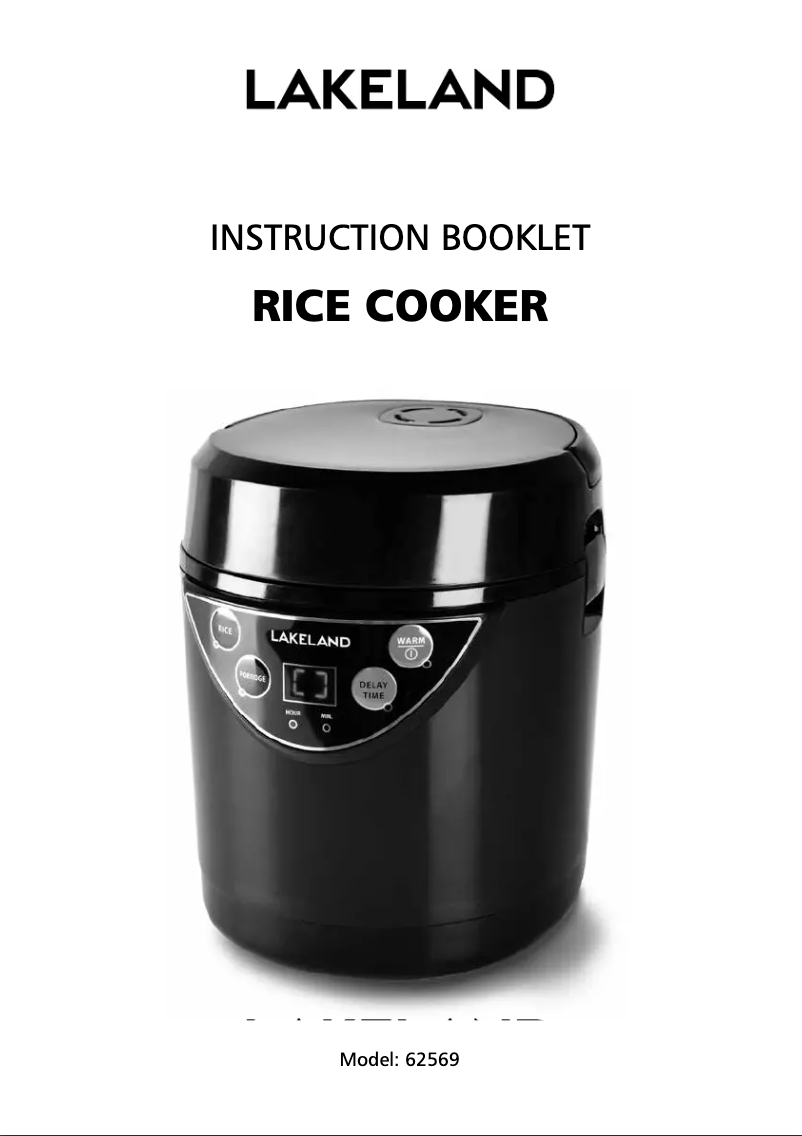 Página 1 del manual Manual de usuario Lakeland 62569