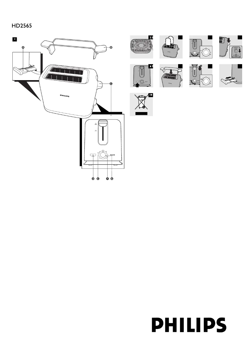 Imagen de la primera página del manual del dispositivo HD2565