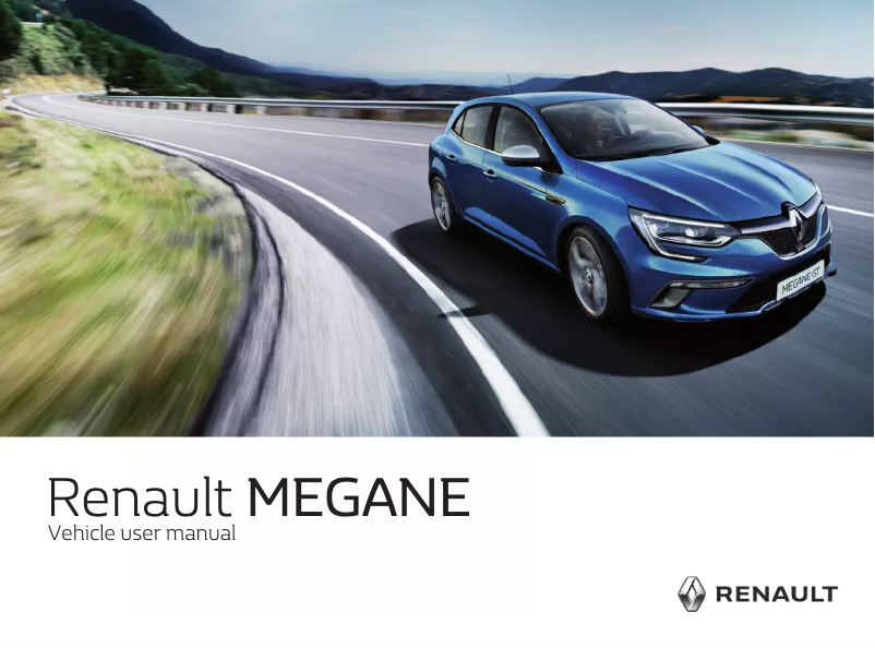 Imagen de la primera página del manual del dispositivo Megane (2018)
