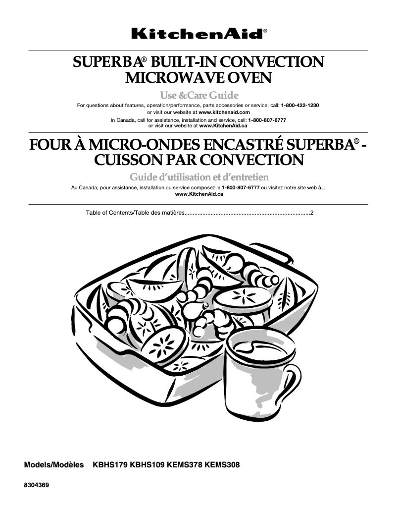 Página 1 del manual Manual de usuario KitchenAid KEMS378SBL04