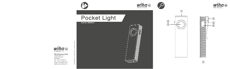 Página nº 1 - Manual de usuario Wiha SB490PL01