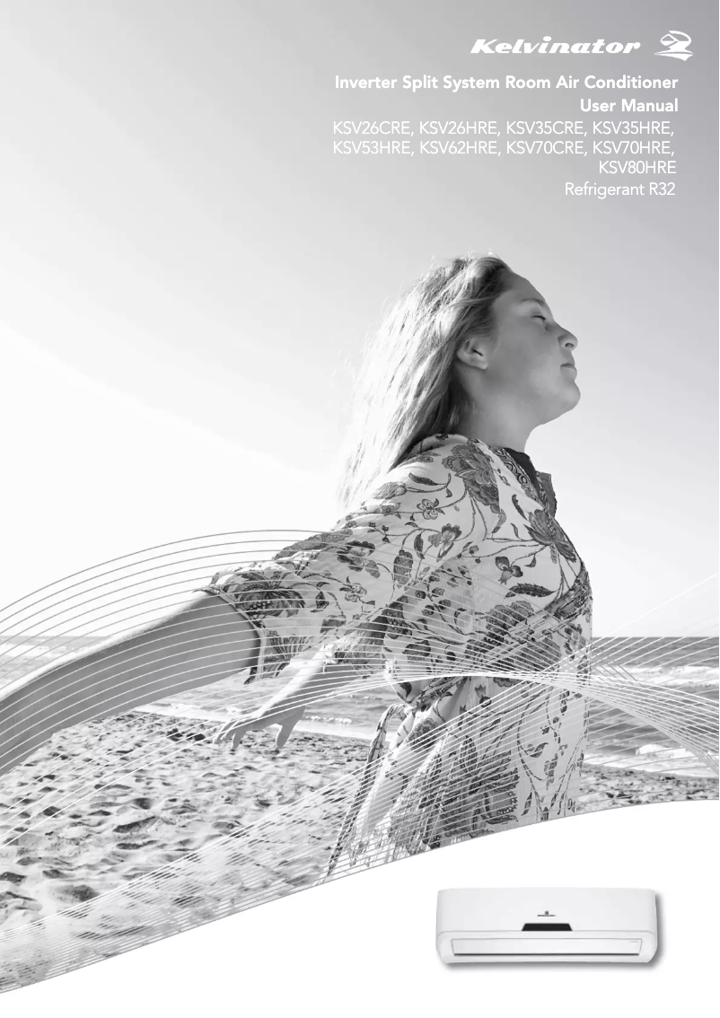 Imagen de la primera página del manual del dispositivo KSV26HRE