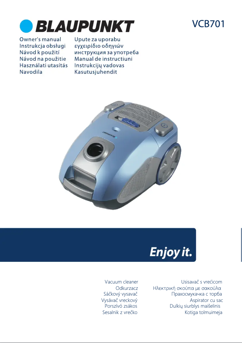 Página 1 del manual Manual de usuario Blaupunkt VCB701