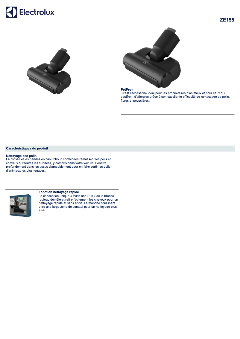 Página nº 1 - Manual de usuario Electrolux ZE155