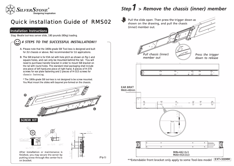 Página nº 1 - Manual de usuario Silverstone RMS02