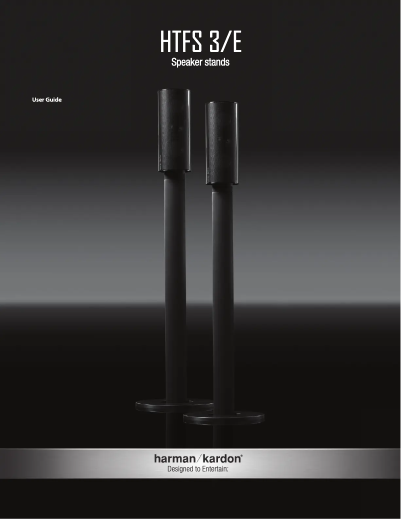 Página 1 del manual Manual de usuario Harman Kardon HTFS 3WQ/E