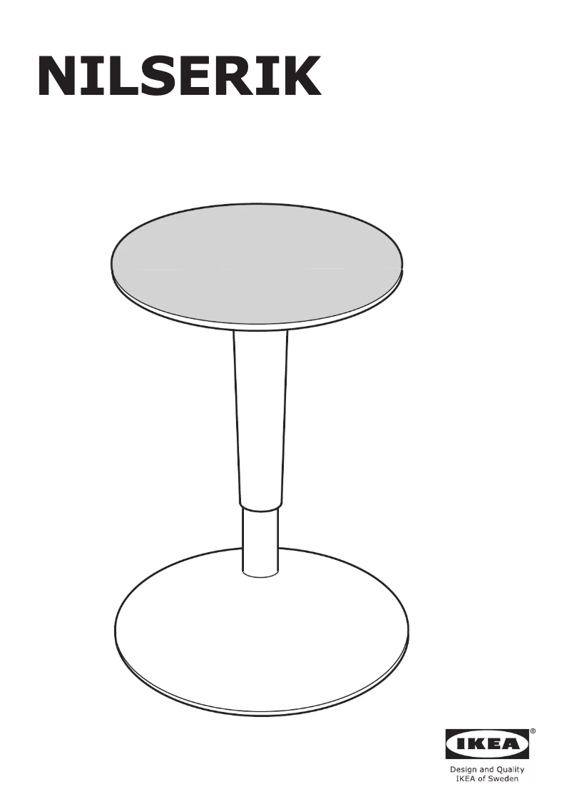 Página 1 del manual Instrucciones / montaje Ikea NILSERIK