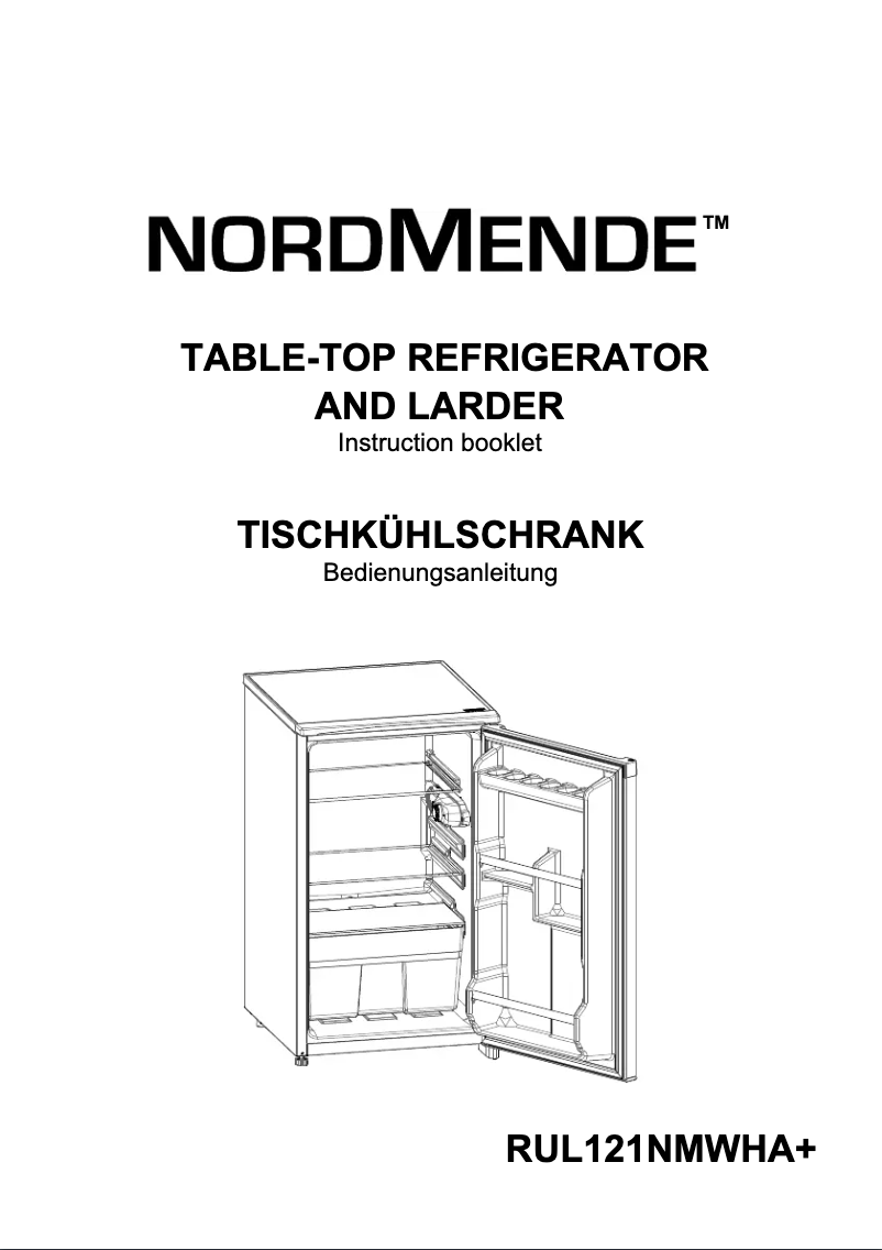 Imagen de la primera página del manual del dispositivo RUL121NMWHAPLUS