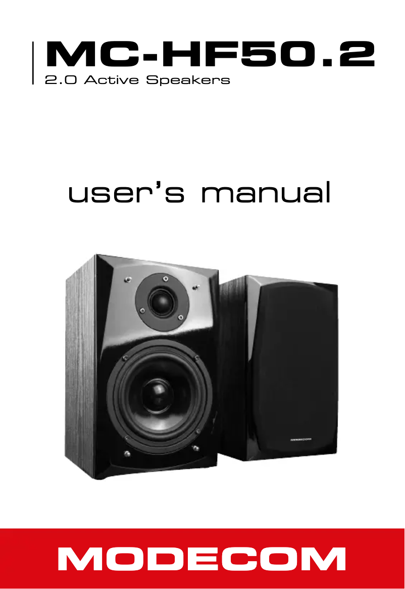 Página 1 del manual Manual de usuario ModeCom HF-50.2