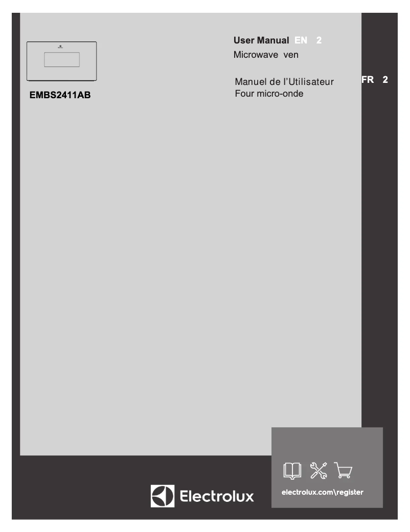Página 1 del manual Manual de usuario Electrolux EMBS2411AB