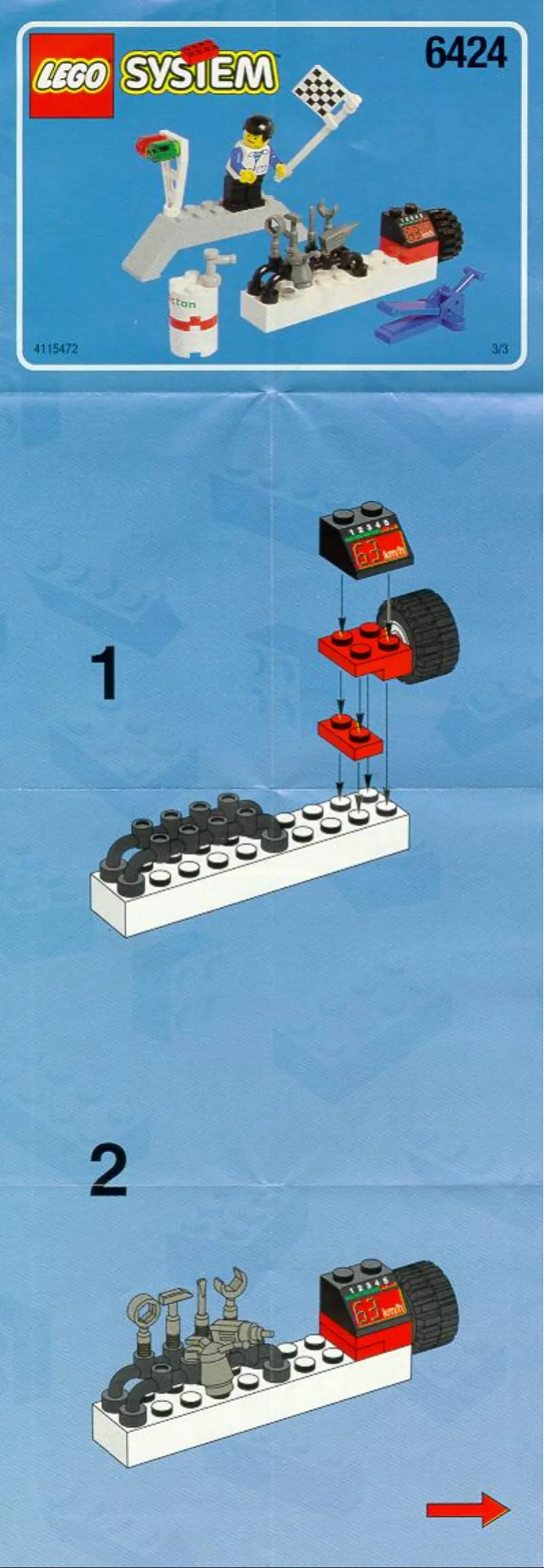 Página 1 del manual Manual de usuario Lego Truck Race