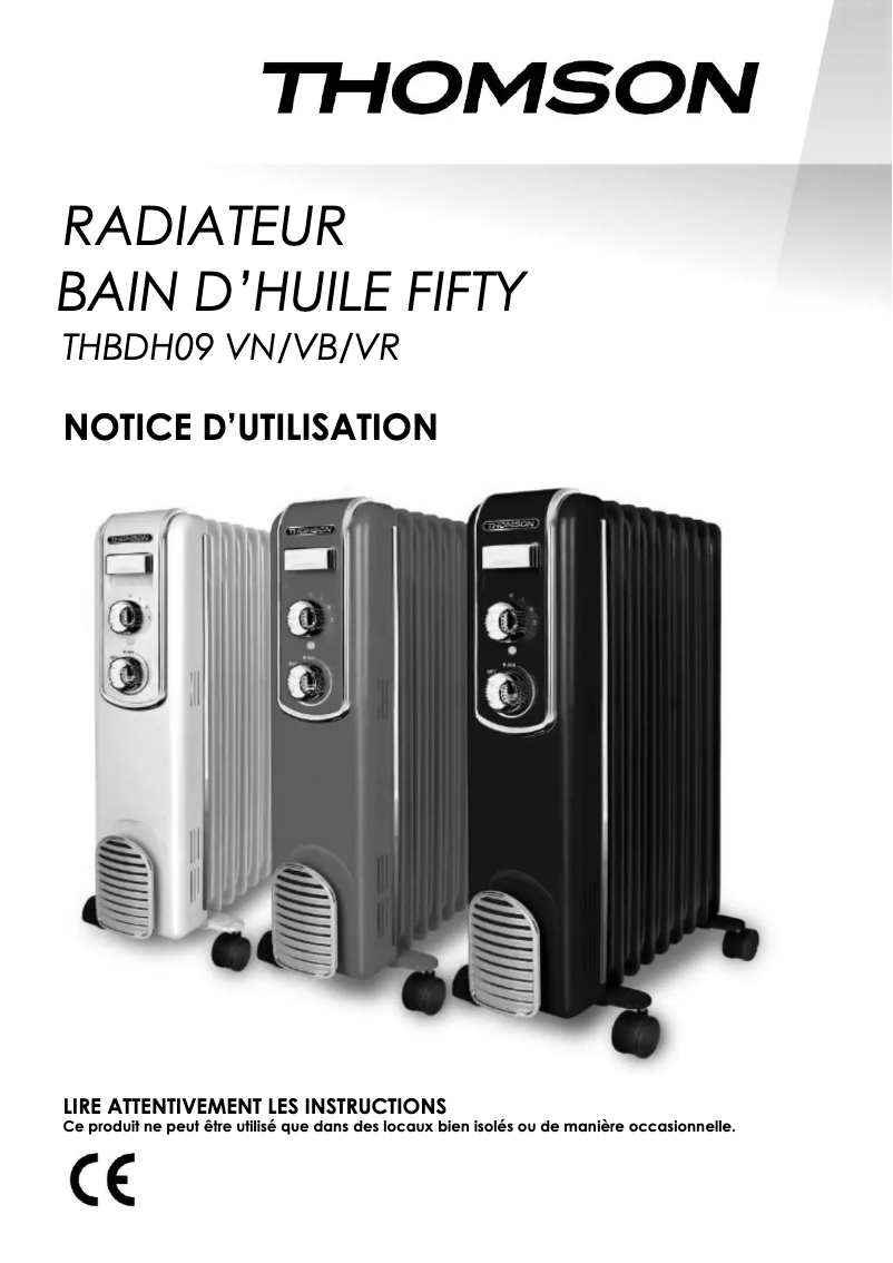 Imagen de la primera página del manual del dispositivo THBDH07VB