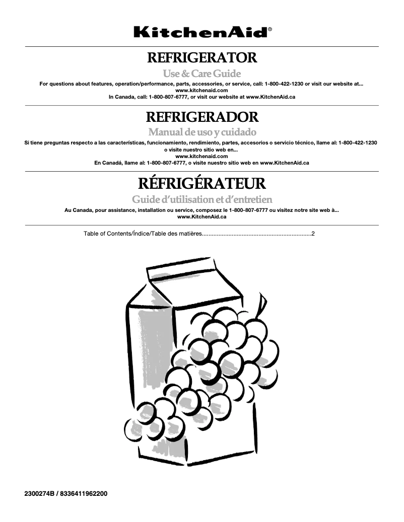 Imagen de la primera página del manual del dispositivo KURS24LSBS
