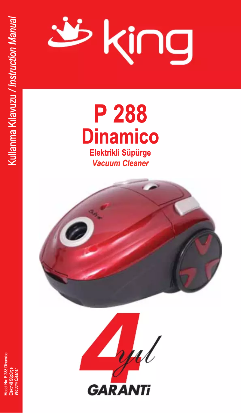 Imagen de la primera página del manual del dispositivo P-288