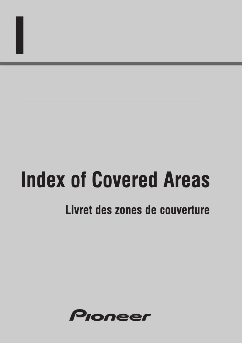 Imagen de la primera página del manual del dispositivo AVIC-60D