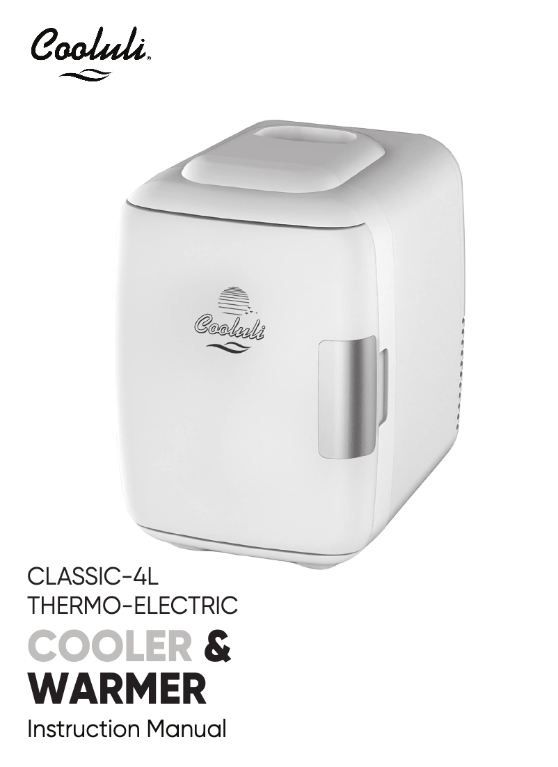 Página nº 1 - Manual de usuario Cooluli CL4LBK