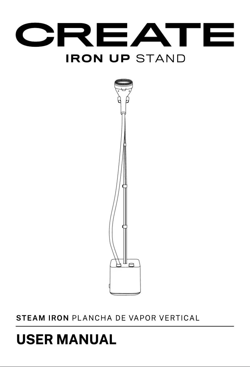 Página 1 del manual Manual de usuario Create IRON UP STAND