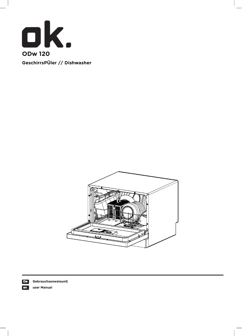 Imagen de la primera página del manual del dispositivo ODW 120