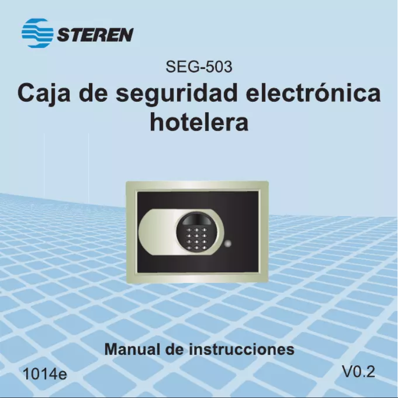 Página 1 del manual Manual de usuario Steren SEG-503