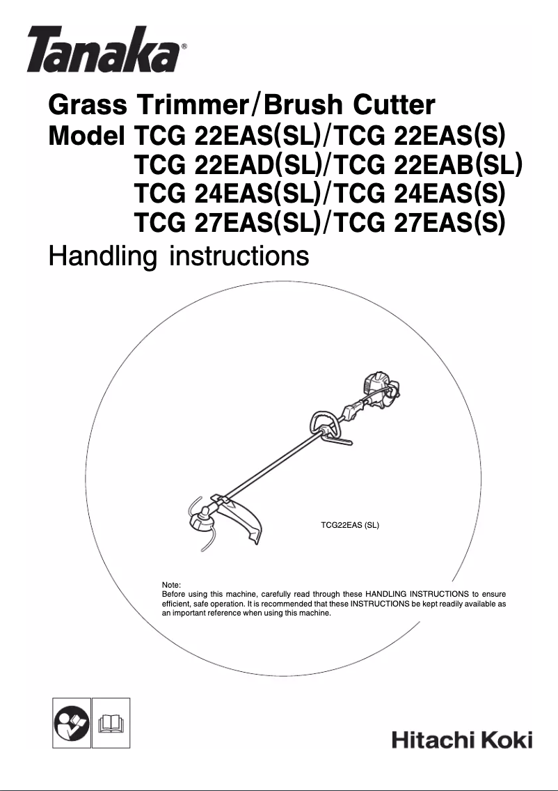 Imagen de la primera página del manual del dispositivo TCG 22EAS(SL)
