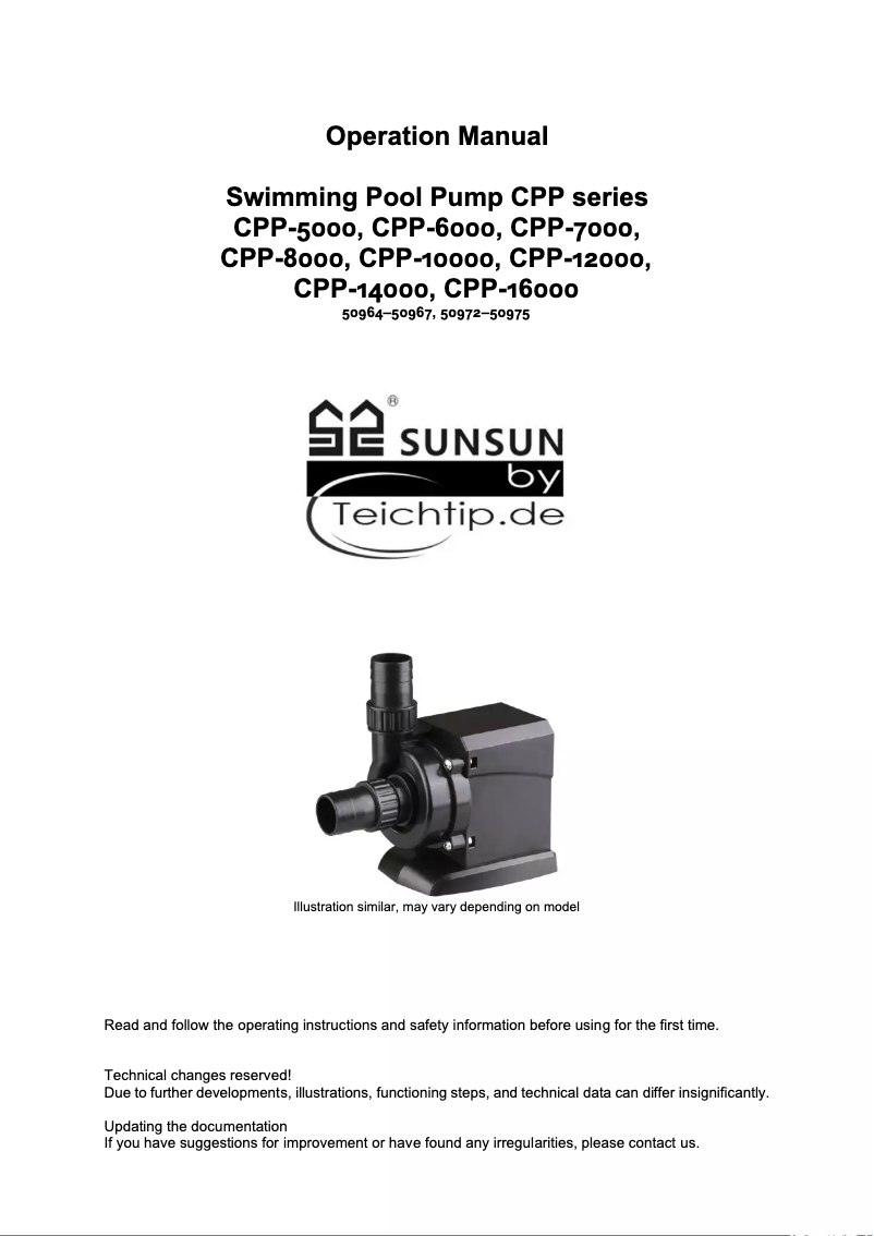 Imagen de la primera página del manual del dispositivo 50973