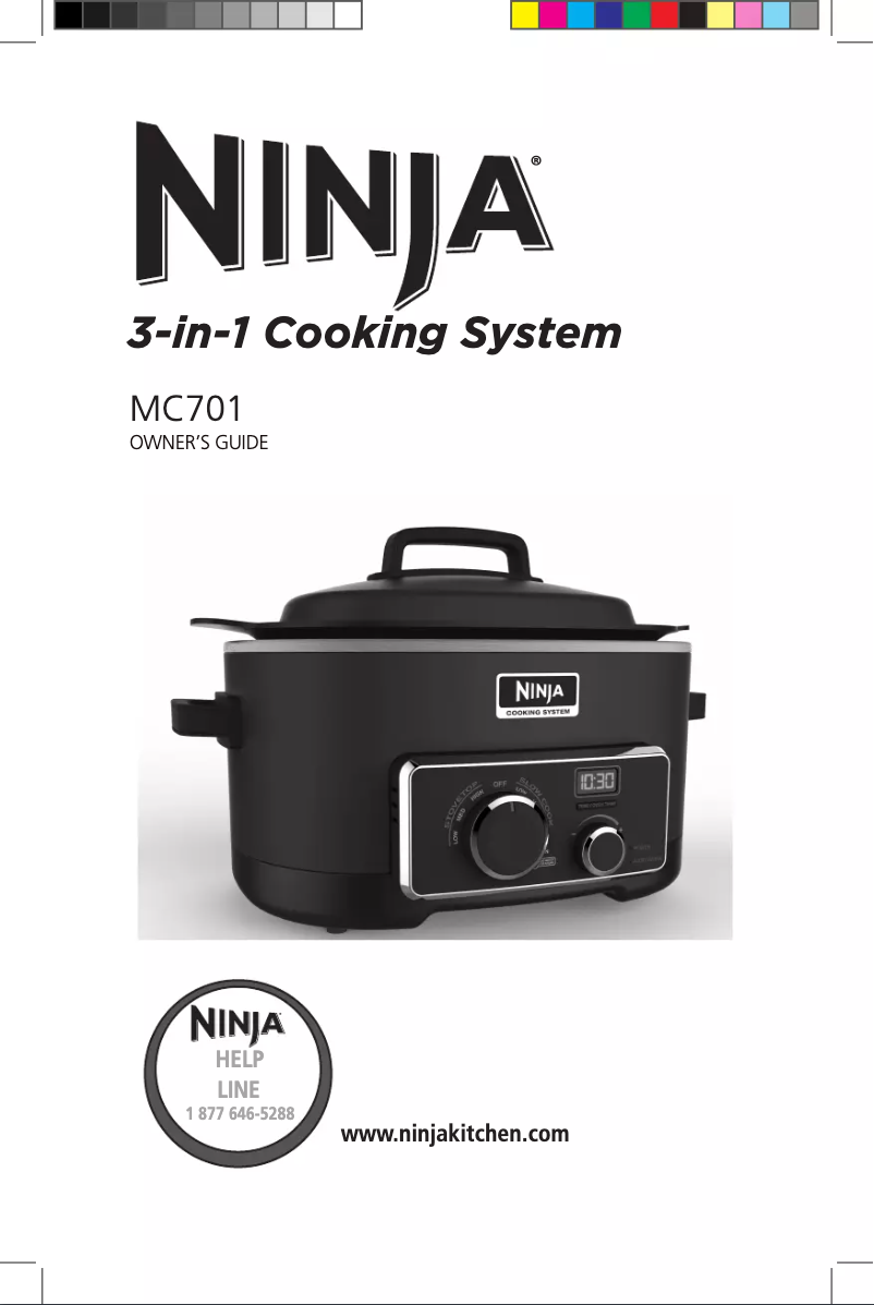 Imagen de la primera página del manual del dispositivo MC701