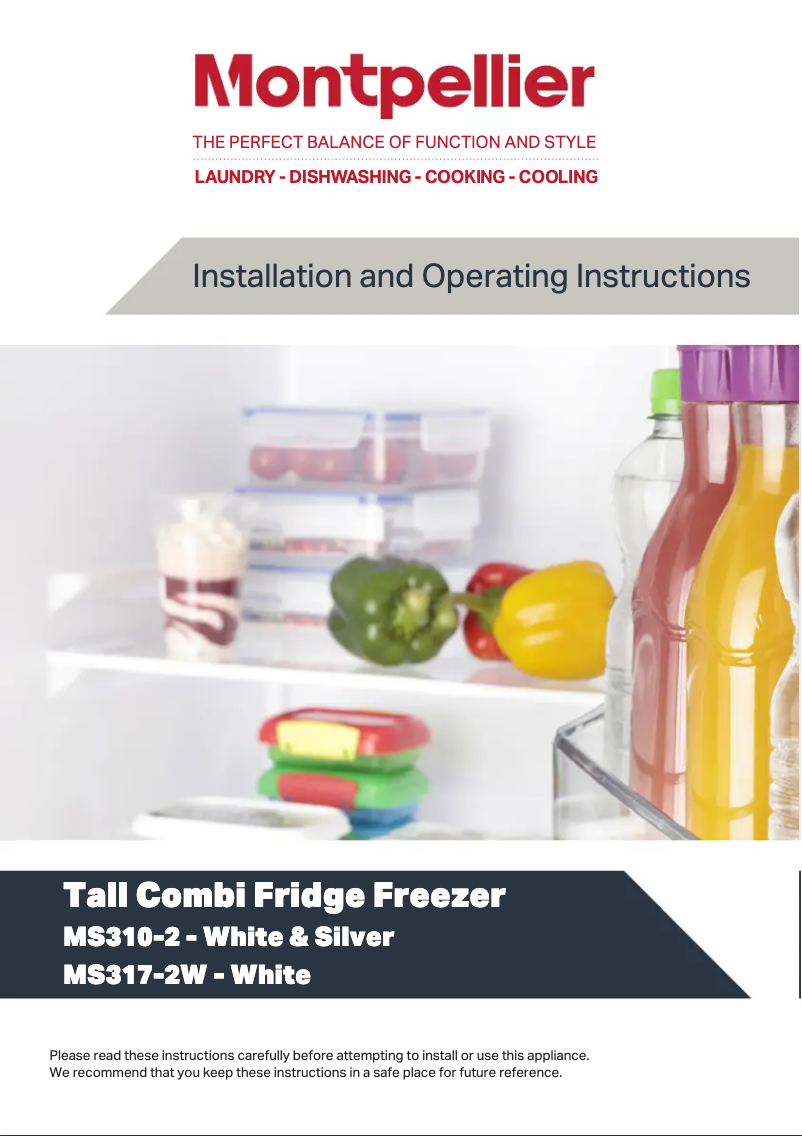 Página 1 del manual Manual de usuario Montpellier MS317-2W