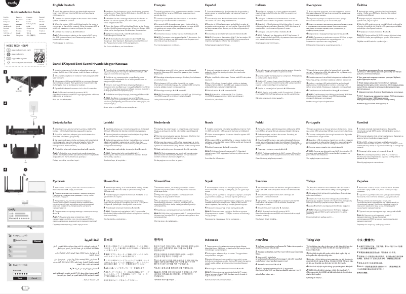 Imagen de la primera página del manual del dispositivo LT500