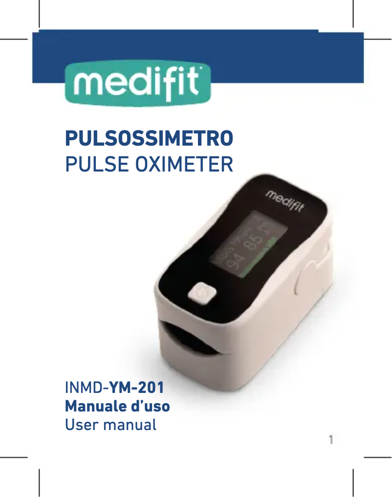 Imagen de la primera página del manual del dispositivo INMD-YM-201