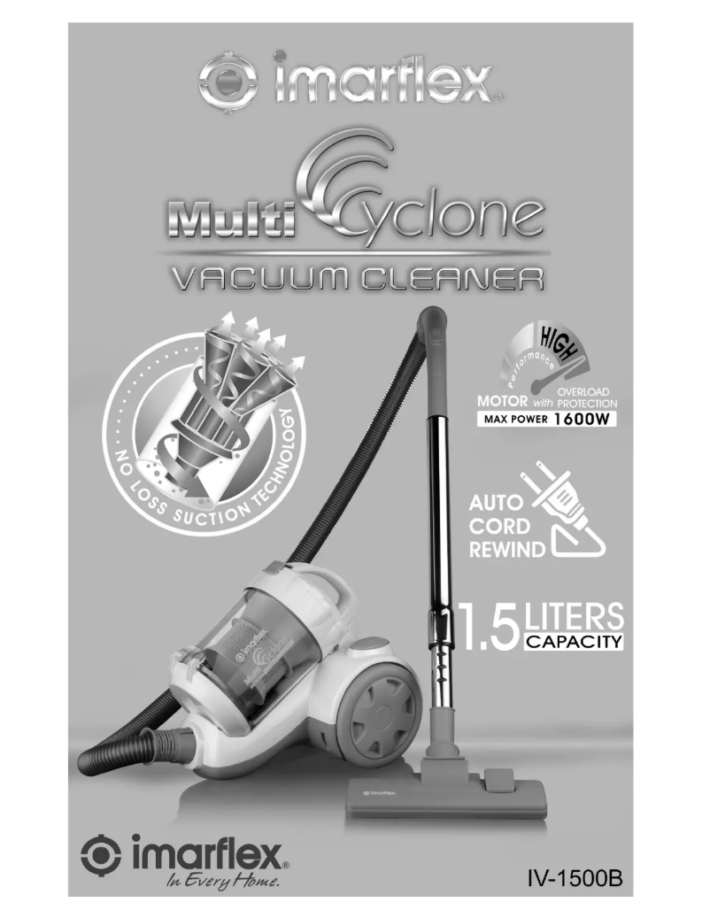 Página nº 1 - Manual de usuario Imarflex IV-1500B