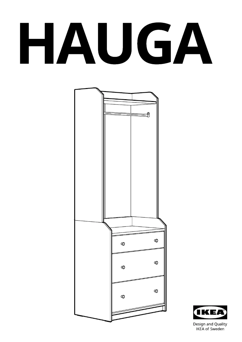 Imagen de la primera página del manual del dispositivo HAUGA 704.569.25