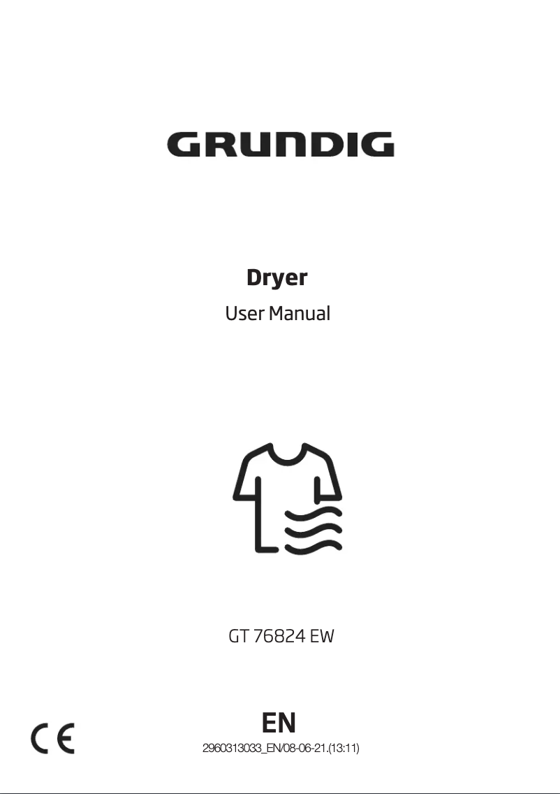 Página 1 del manual Manual de usuario Grundig GT76824EW