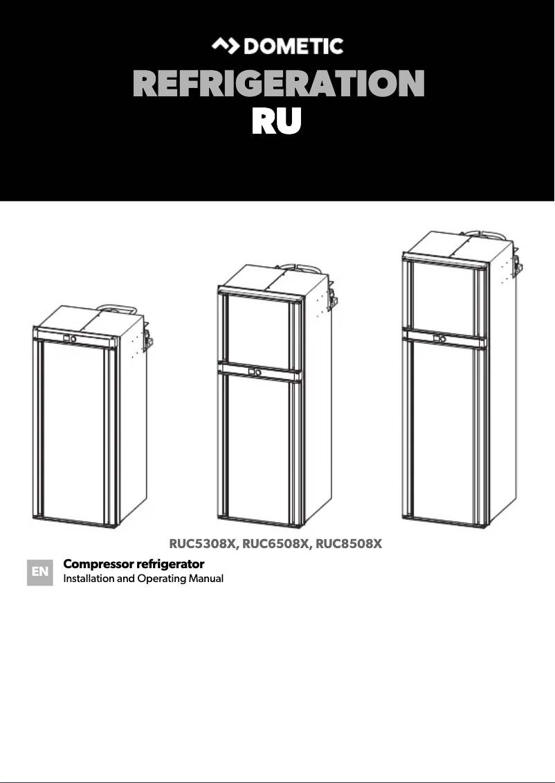 Imagen de la primera página del manual del dispositivo RUA 5308X