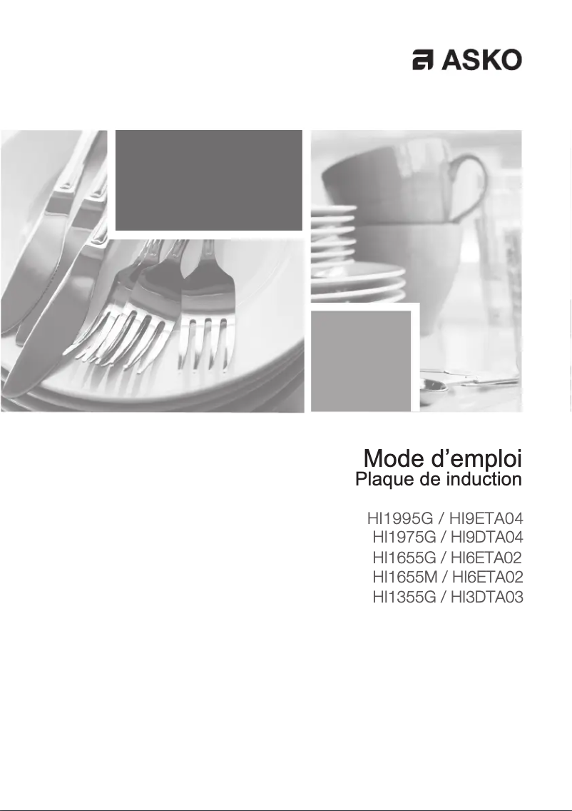 Página 1 del manual Manual de usuario Asko HI1355G